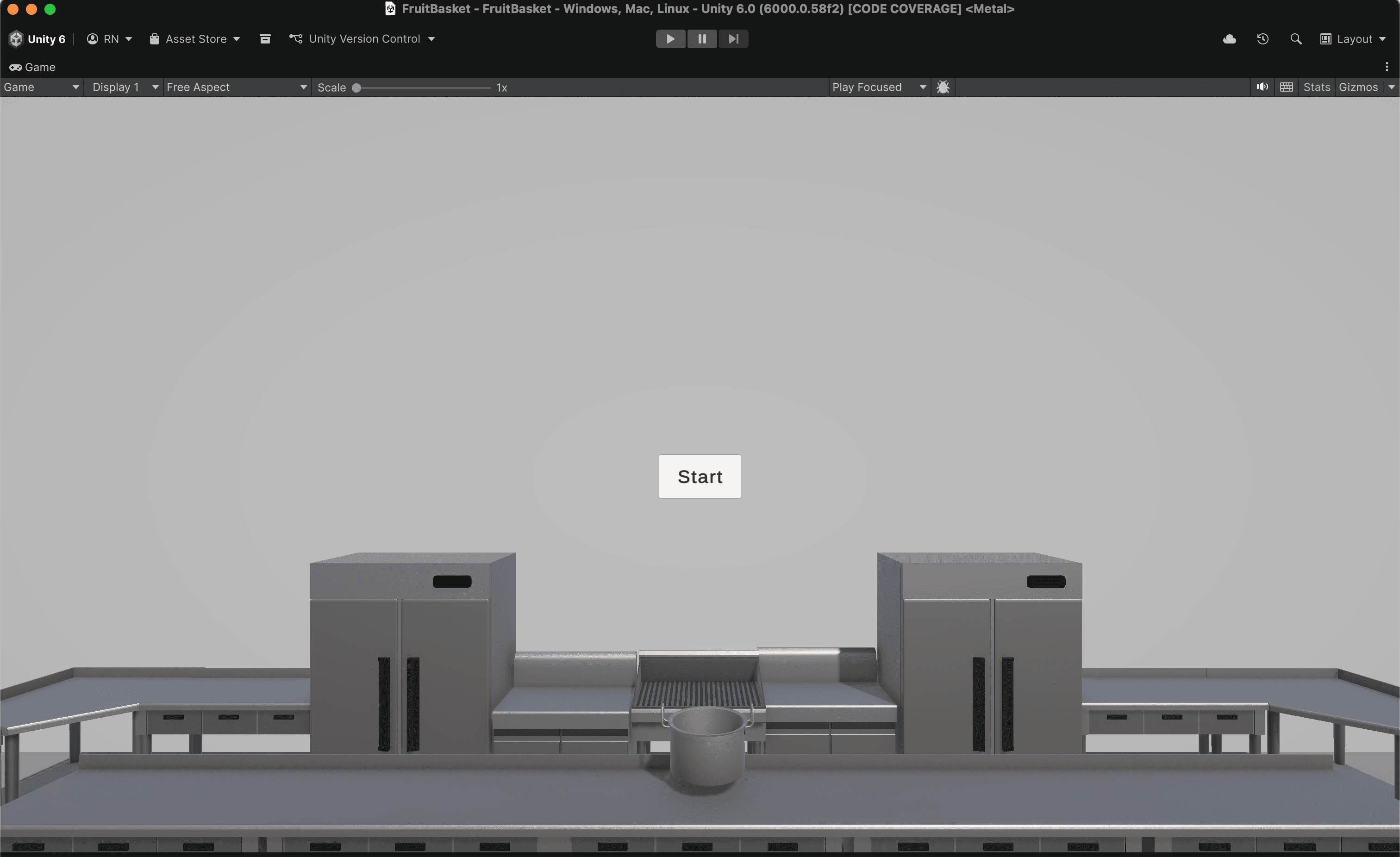 Fruit Basket Game screenshot
